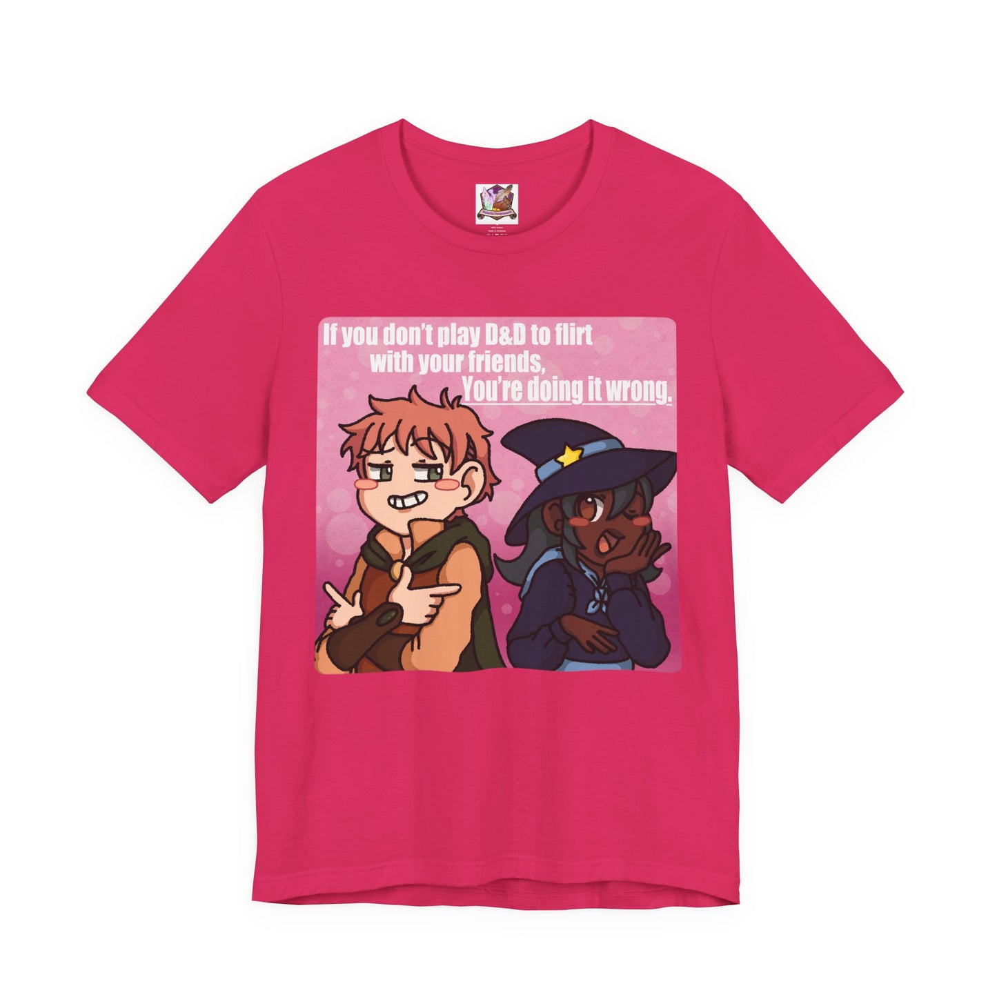 If your not flirting why are you here? Unisex Jersey Short Sleeve Tee