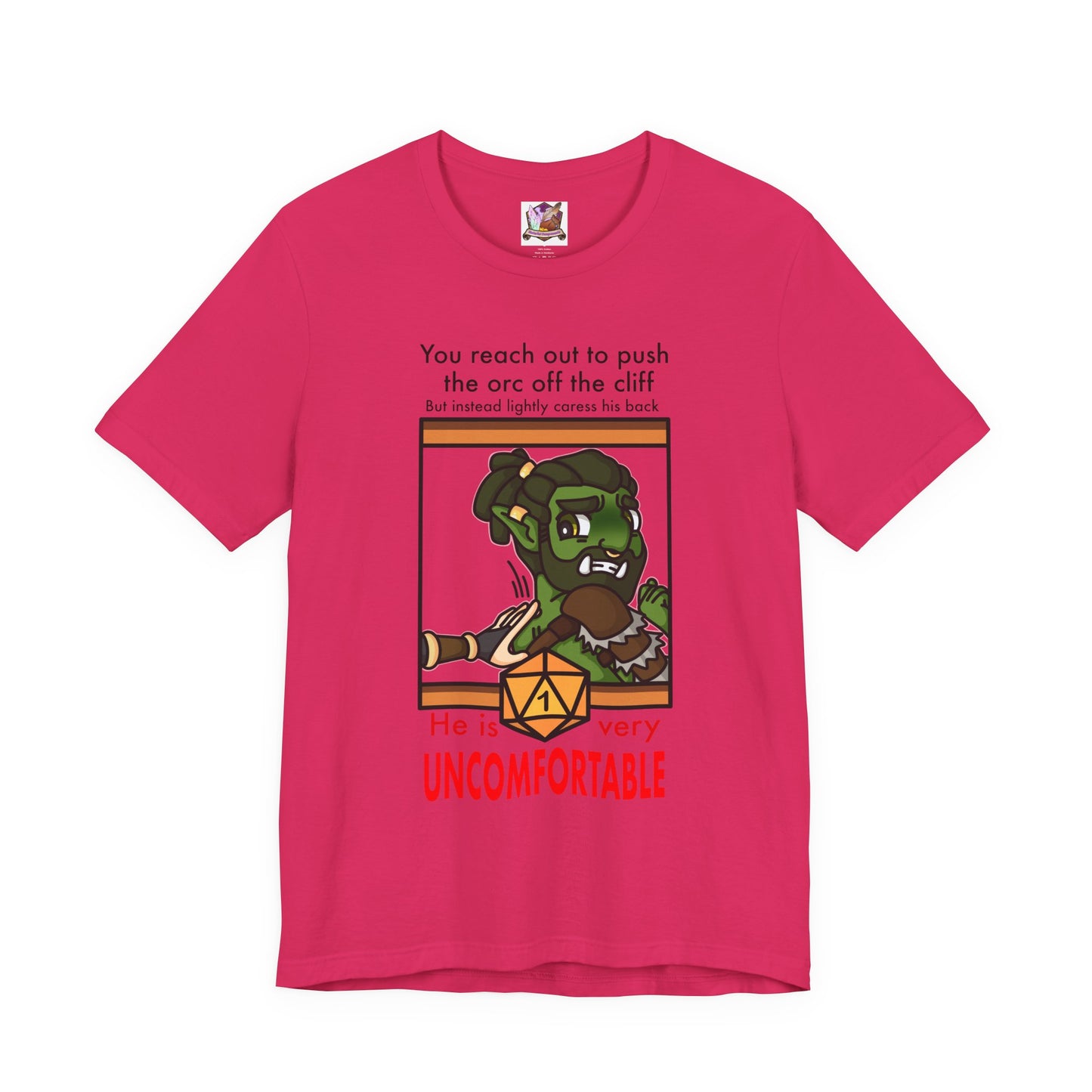 TTRPG meet-cutes are on another level Unisex Jersey Short Sleeve Tee