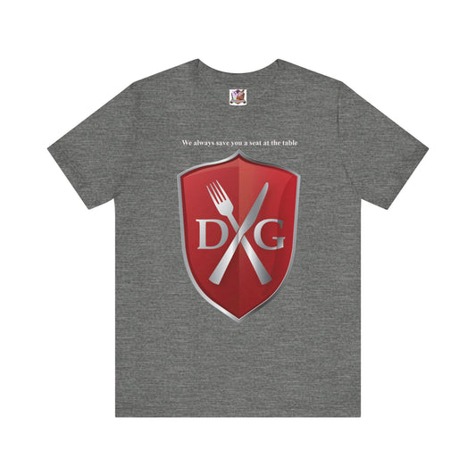 Dinner and a Game Channel shirt Unisex Jersey Short Sleeve Tee