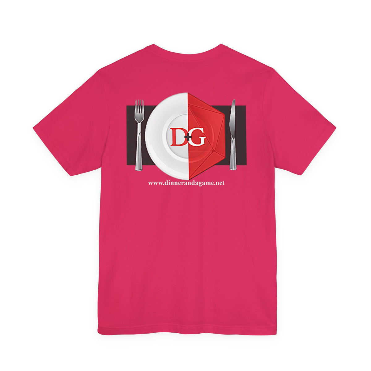 Dinner and a Game Channel shirt Unisex Jersey Short Sleeve Tee