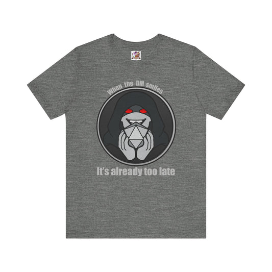 A Smile is not always good Unisex Jersey Short Sleeve Tee